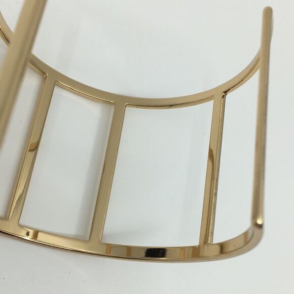 Gold tone cuff bracelet - Picture 11 of 12